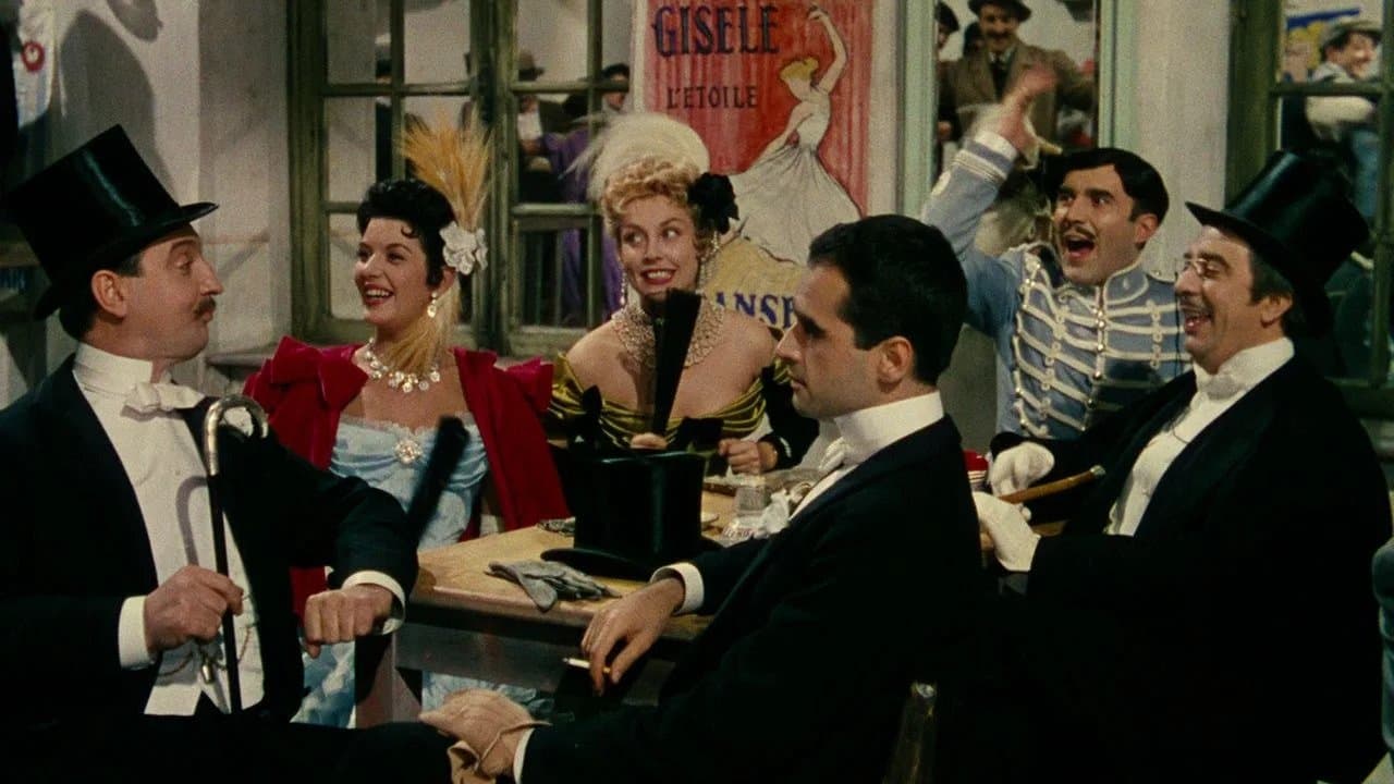 French Cancan backdrop