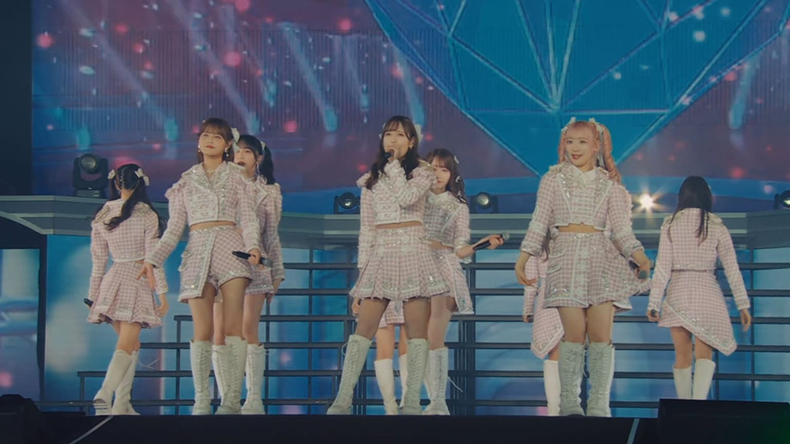 ＝LOVEアリーナツアー2024「Tell me what's more than "LOVE"」at Ariake Arena backdrop