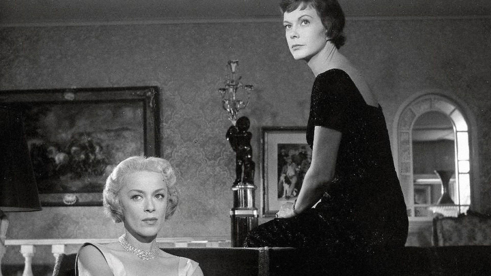 The Lady in Black backdrop