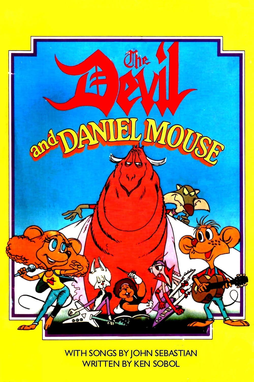 The Devil and Daniel Mouse backdrop