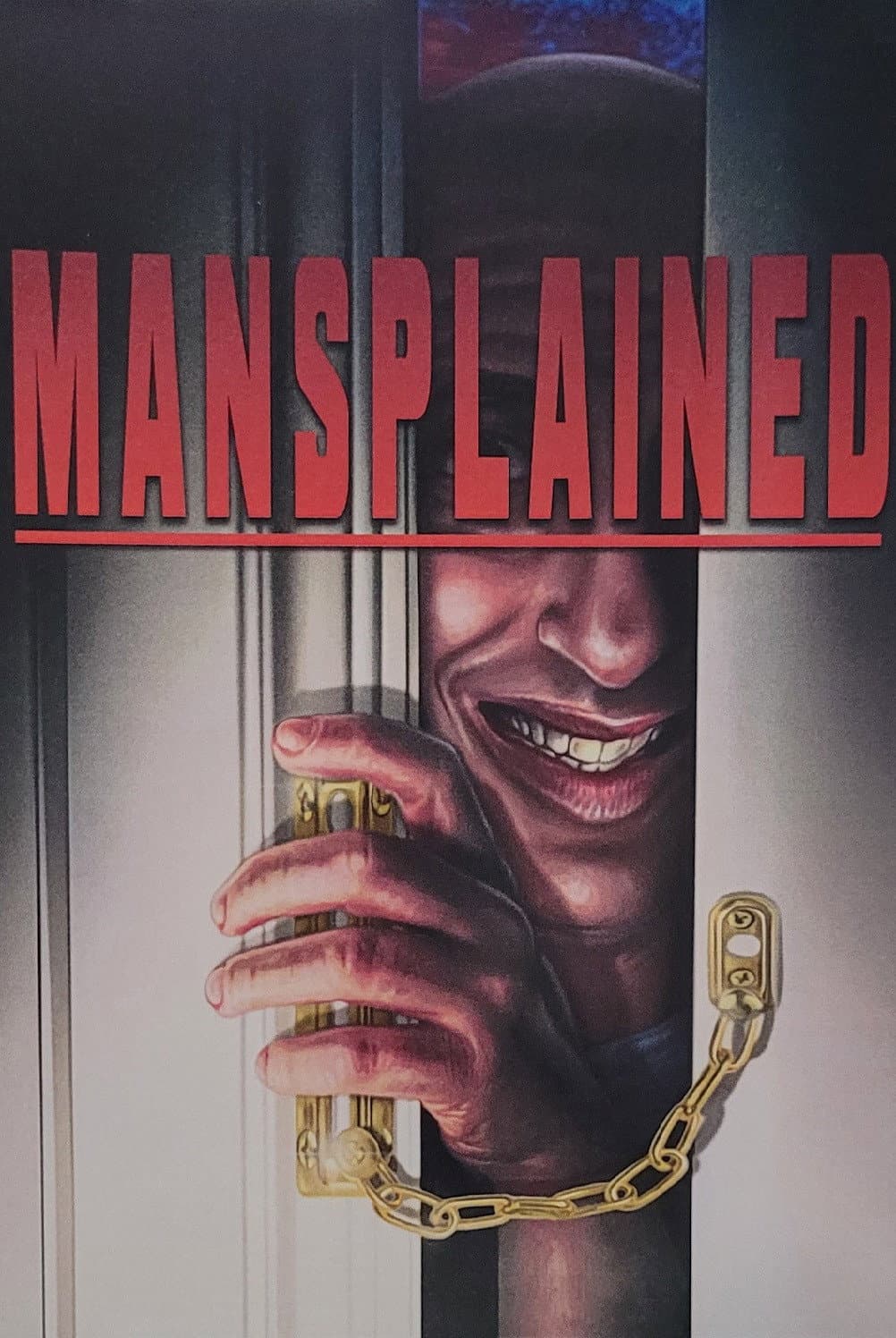 Mansplained backdrop
