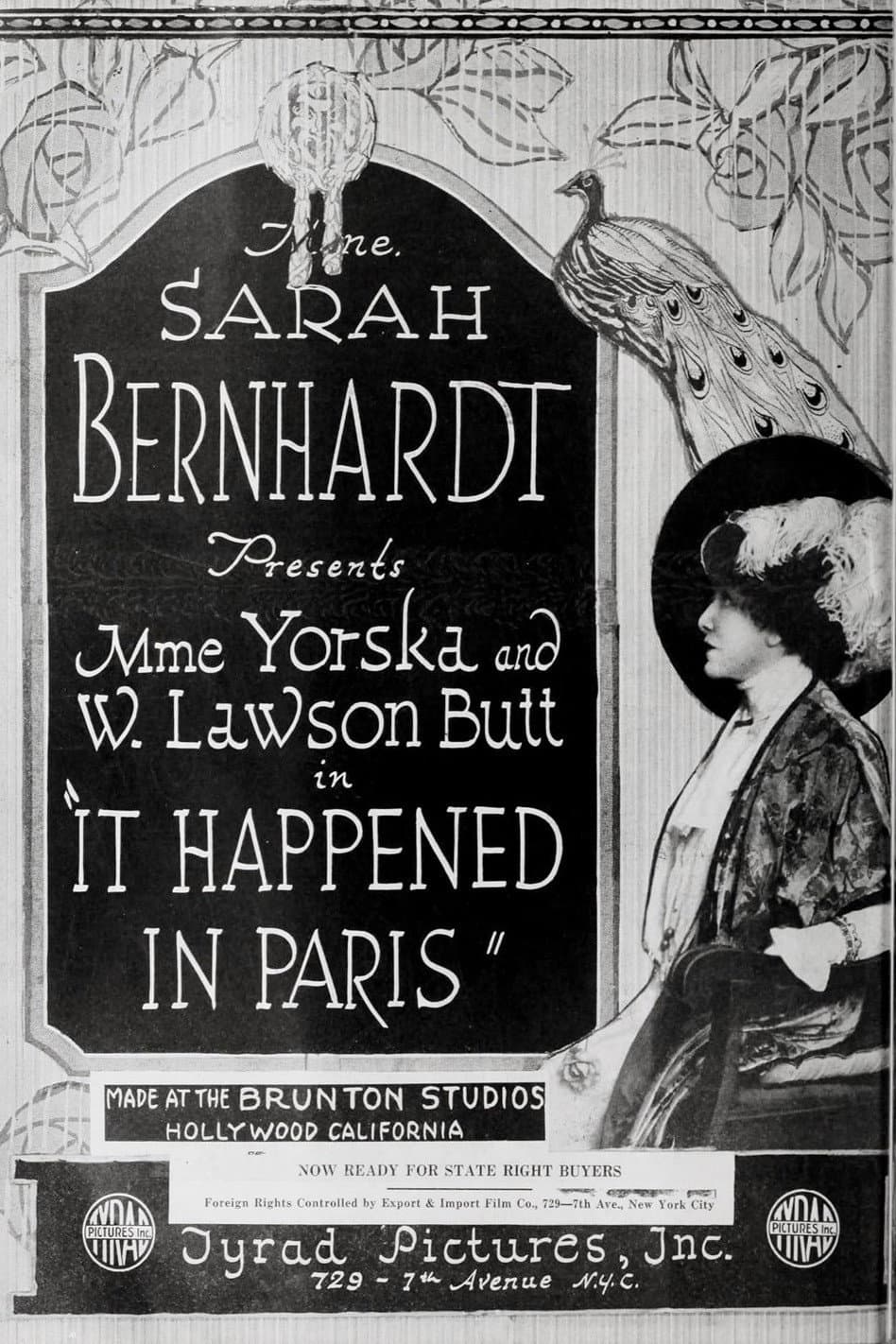 It Happened in Paris backdrop