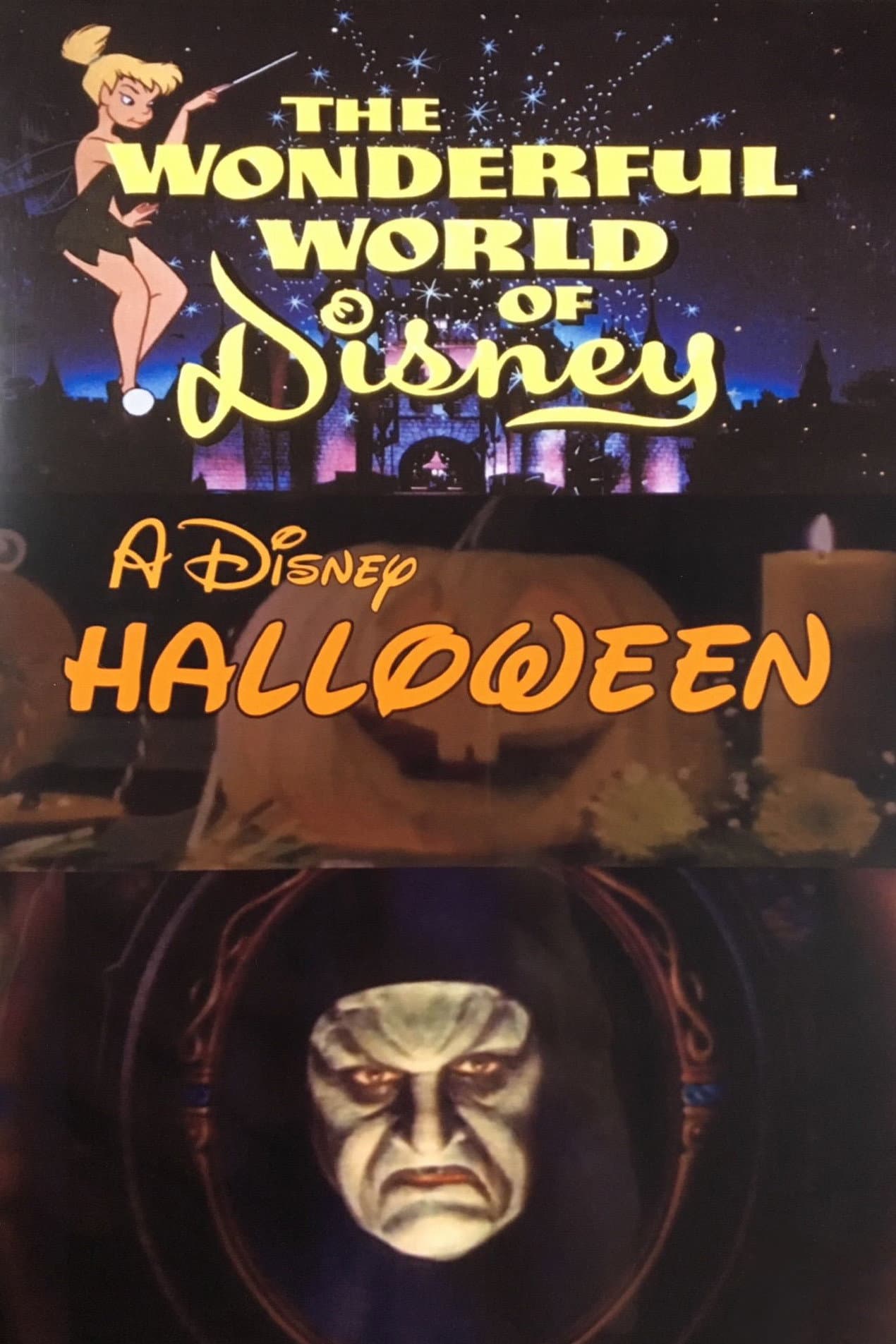 A Disney Halloween backdrop
