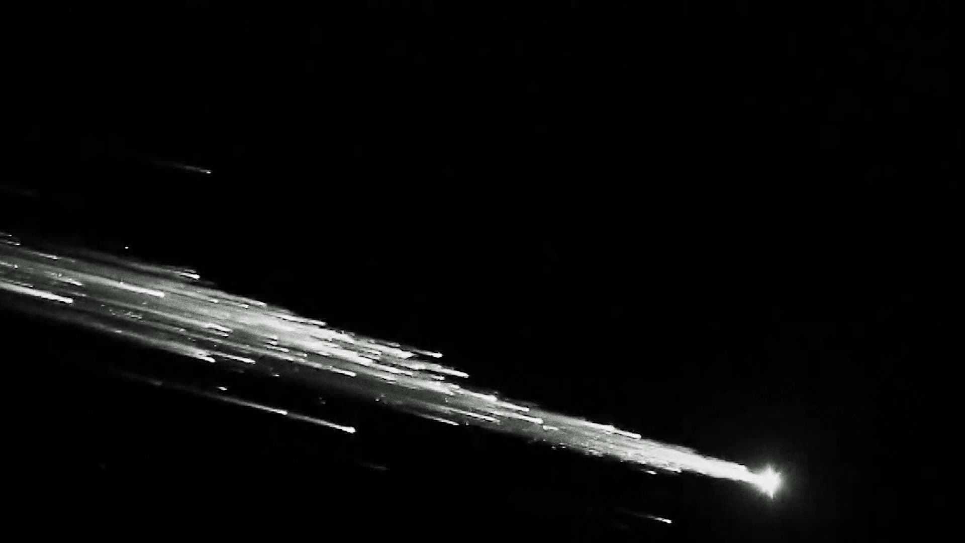 Meteors backdrop