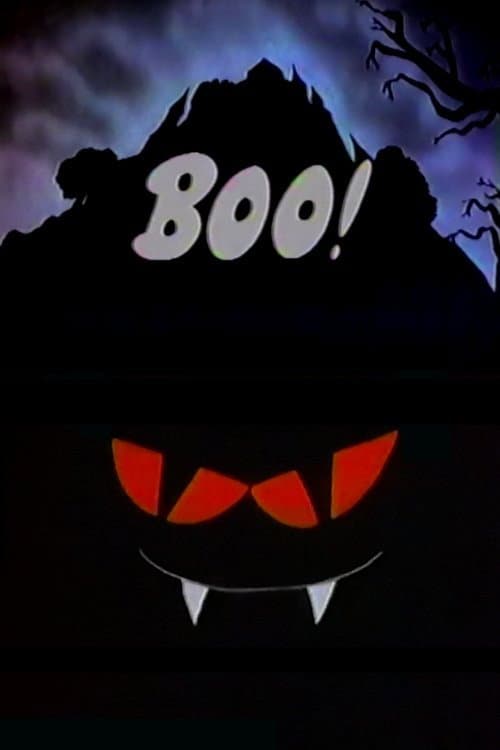 Boo! backdrop