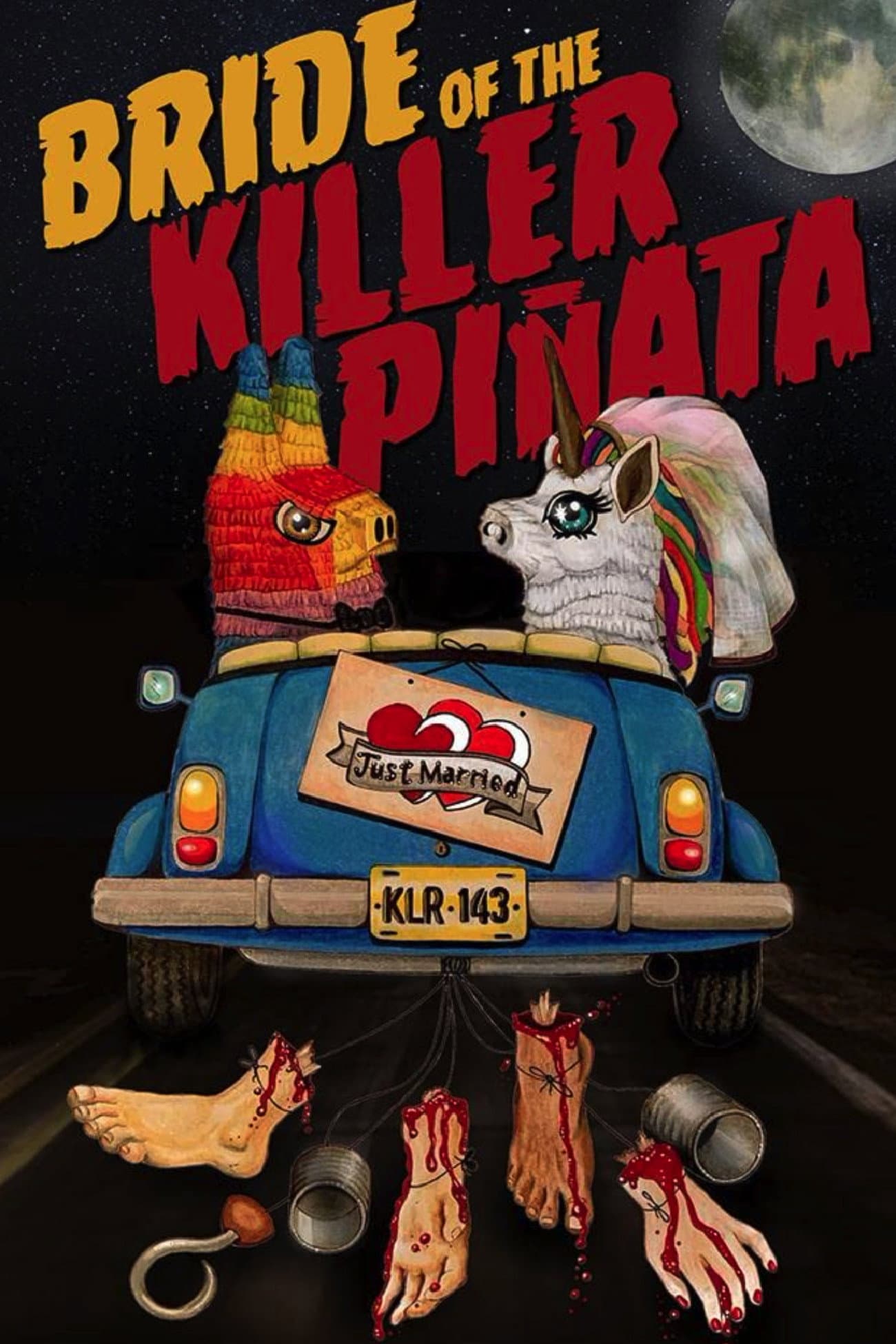 Bride of the Killer Piñata backdrop