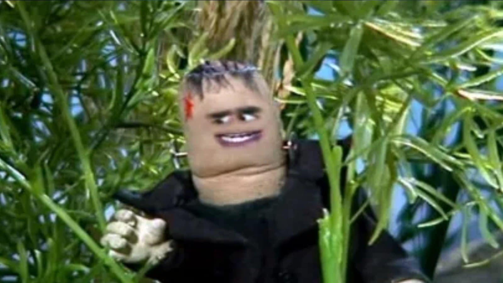 Frankenthumb backdrop