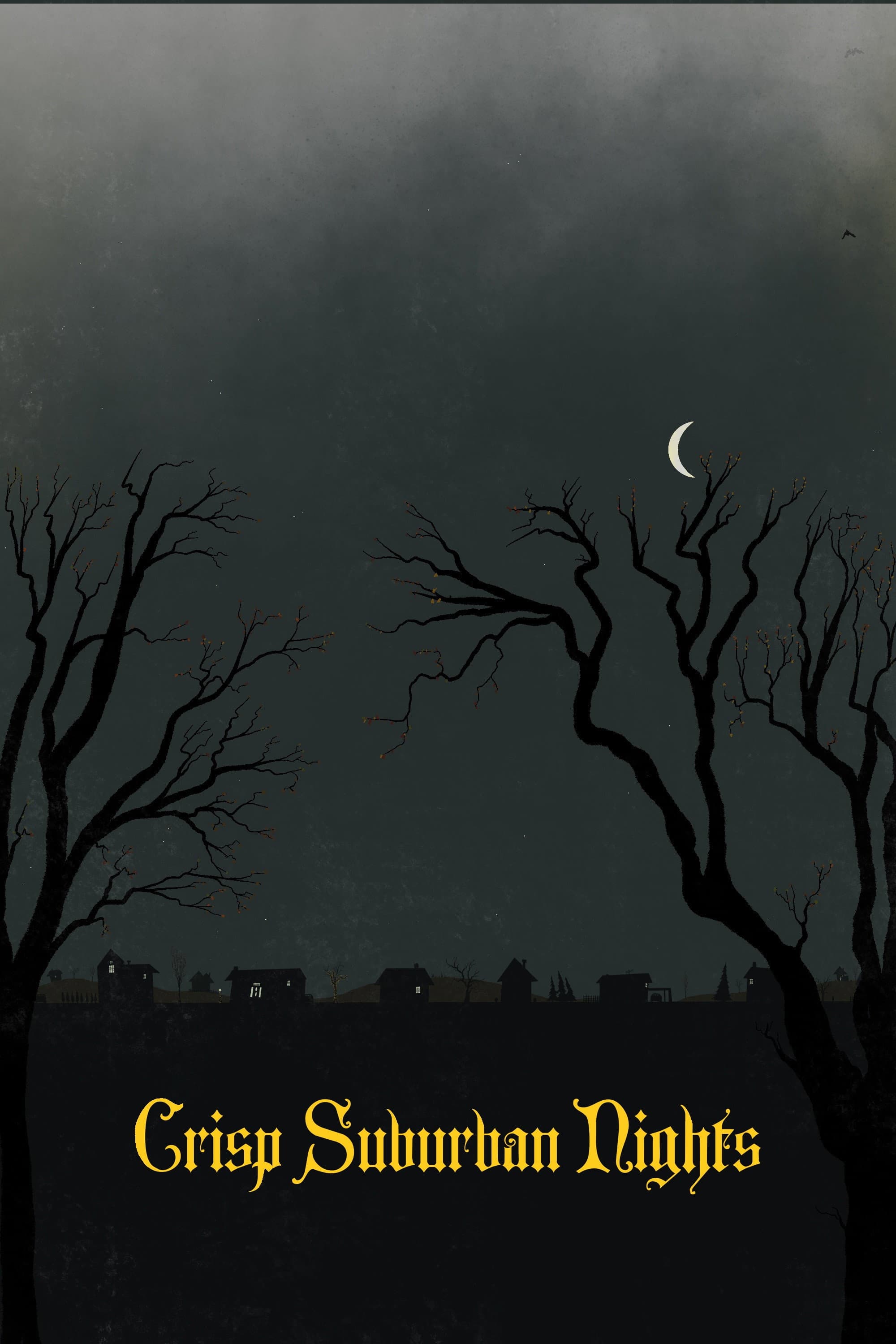 Crisp Suburban Nights backdrop