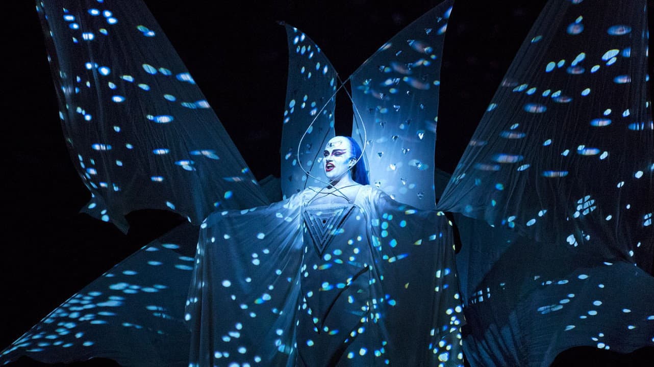 The Magic Flute backdrop