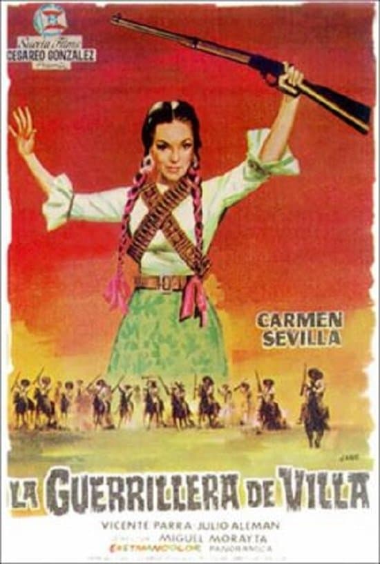 La guerrillera de Villa backdrop