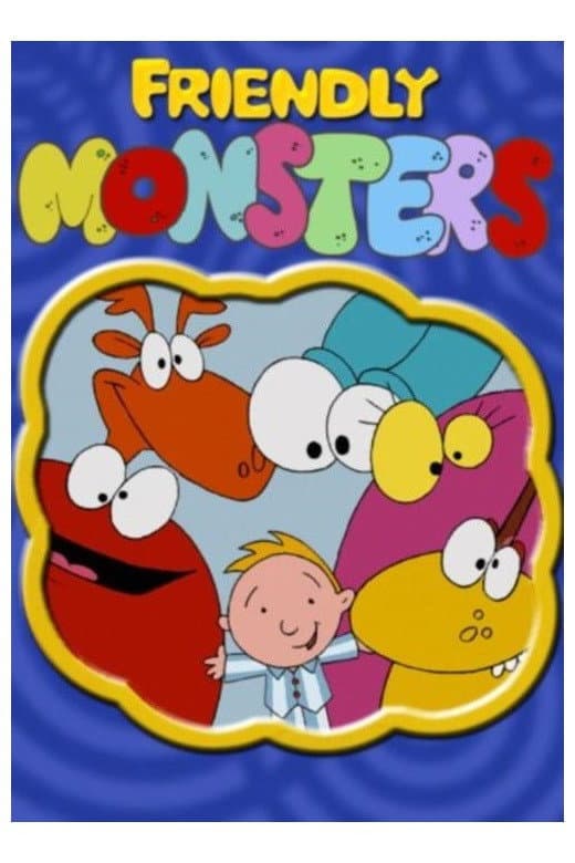 Friendly Monsters: A Monster Christmas backdrop
