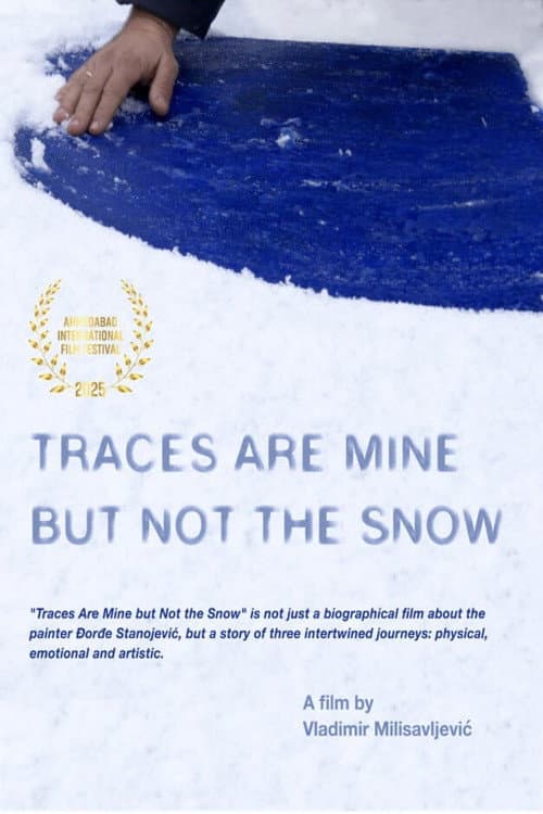 Traces are mine but not the snow backdrop