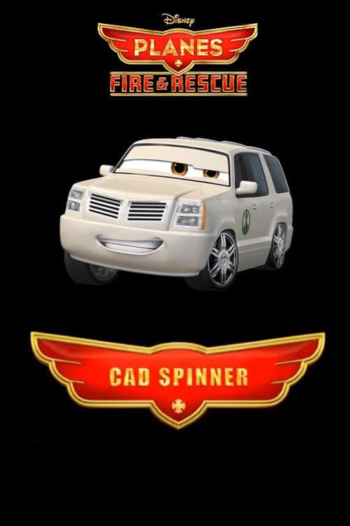 Planes: Fire & Rescue: Cad Spinner backdrop