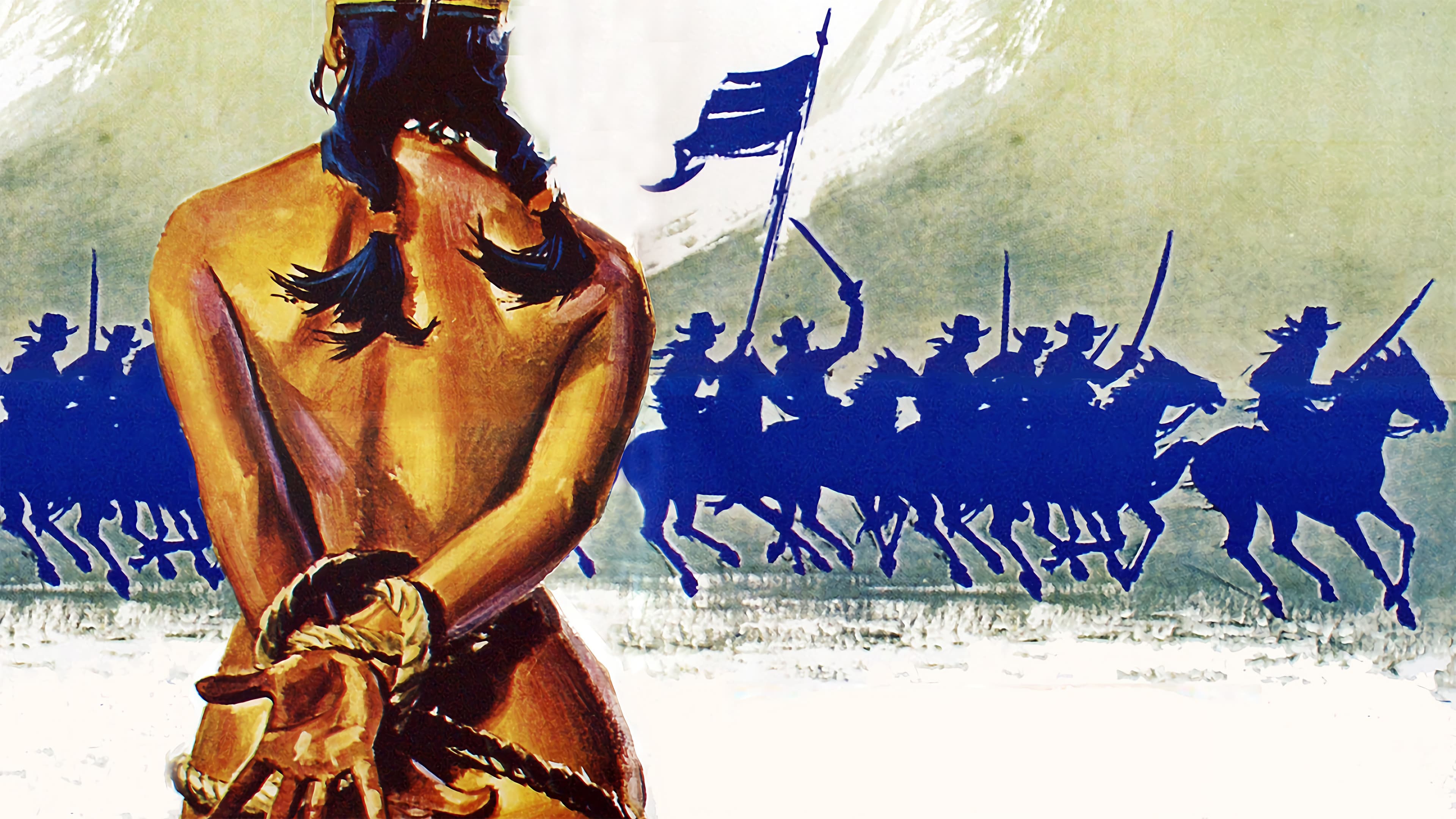 Soldier Blue backdrop