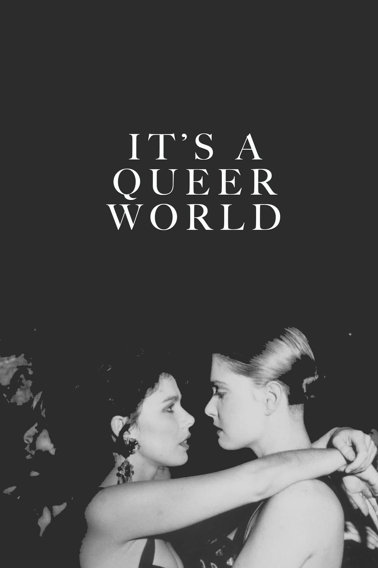 It's a Queer World backdrop