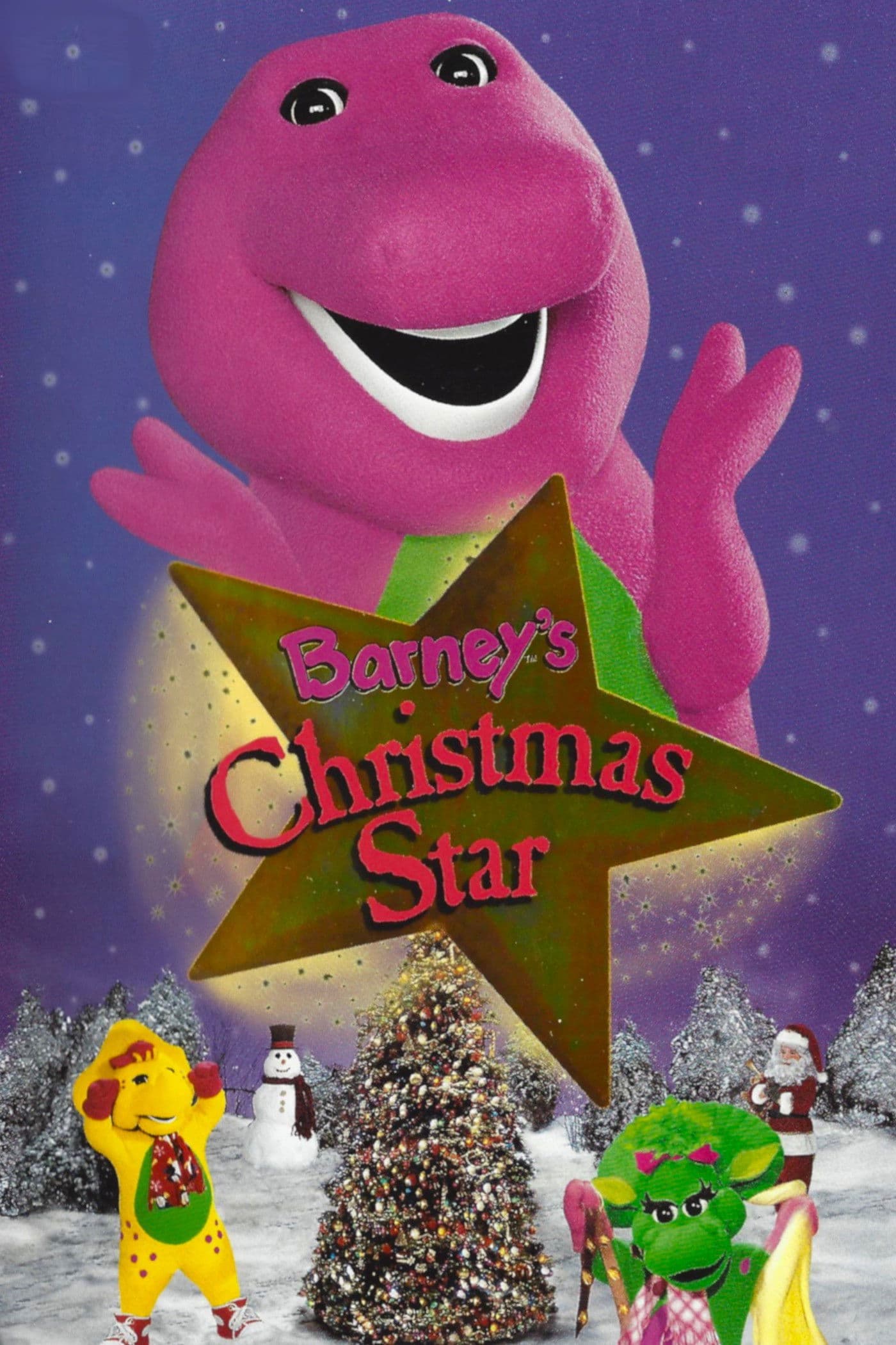 Barneys Christmas Star backdrop