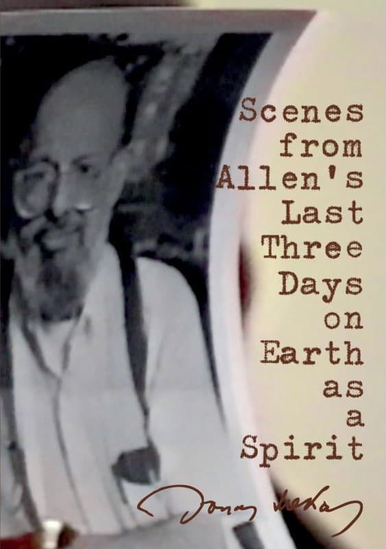 Scenes from Allen's Last Three Days on Earth as a Spirit backdrop