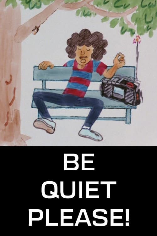 Be Quiet Please! backdrop