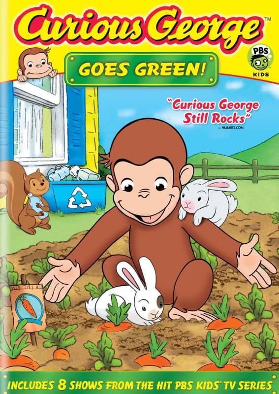 Curious George: Goes Green backdrop