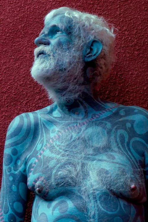 Out of the Blue backdrop