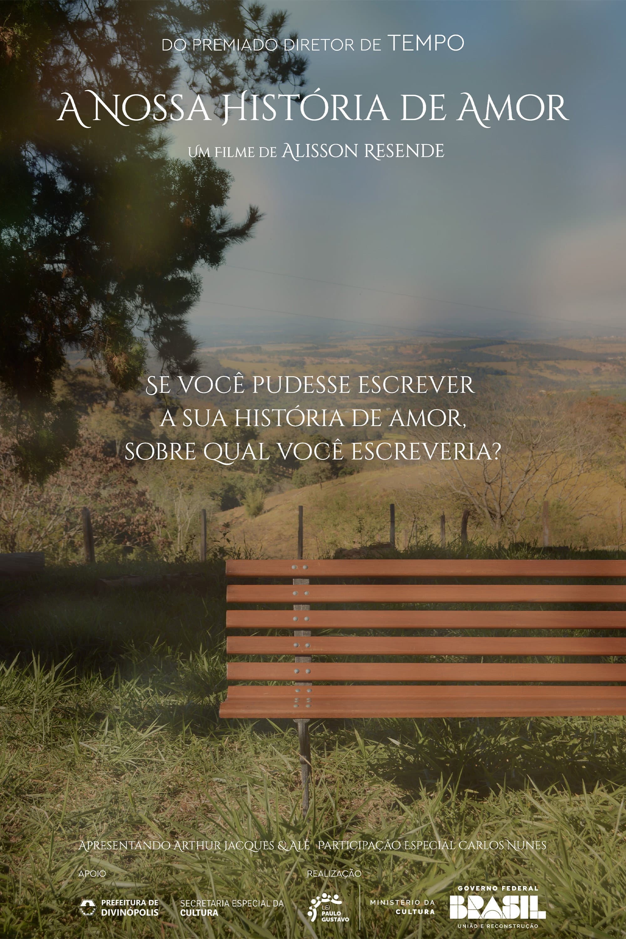 A NOSSA HISTÓRIA DE AMOR backdrop