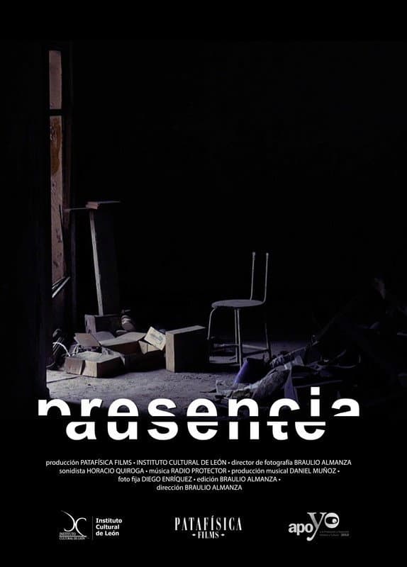 Absent presence. backdrop