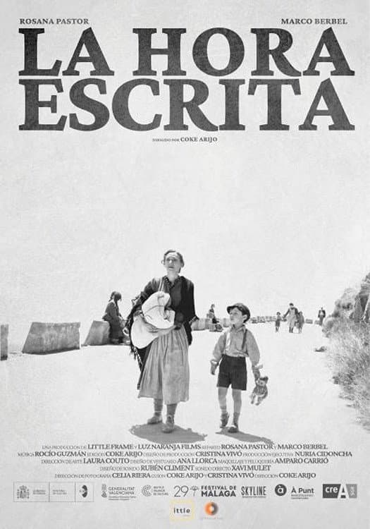 La hora escrita backdrop