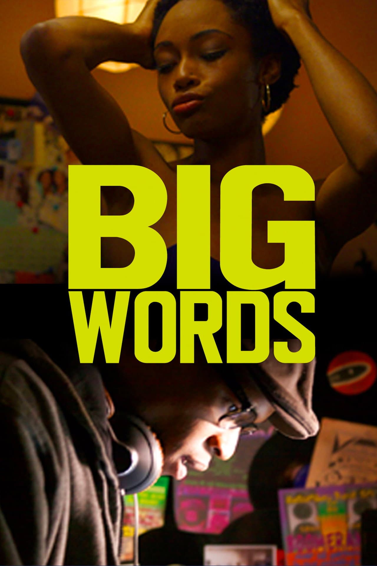 Big Words backdrop