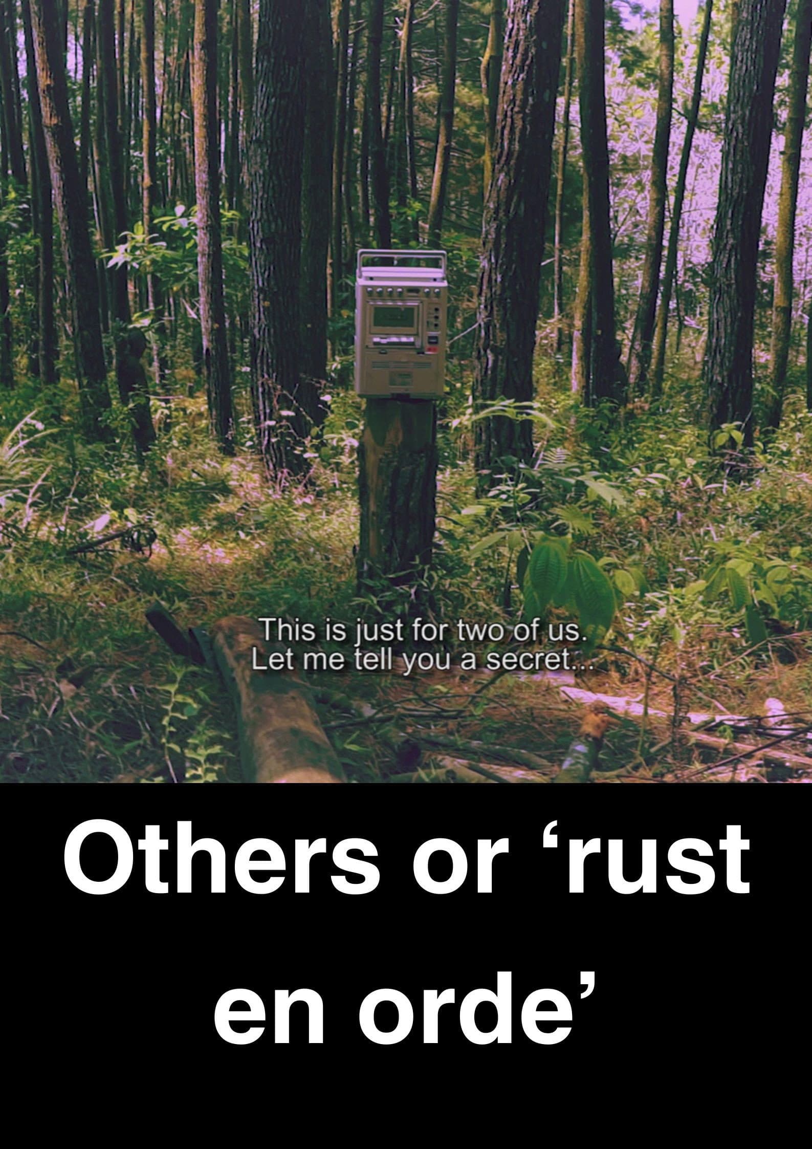 Others or ‘rust en orde’ backdrop