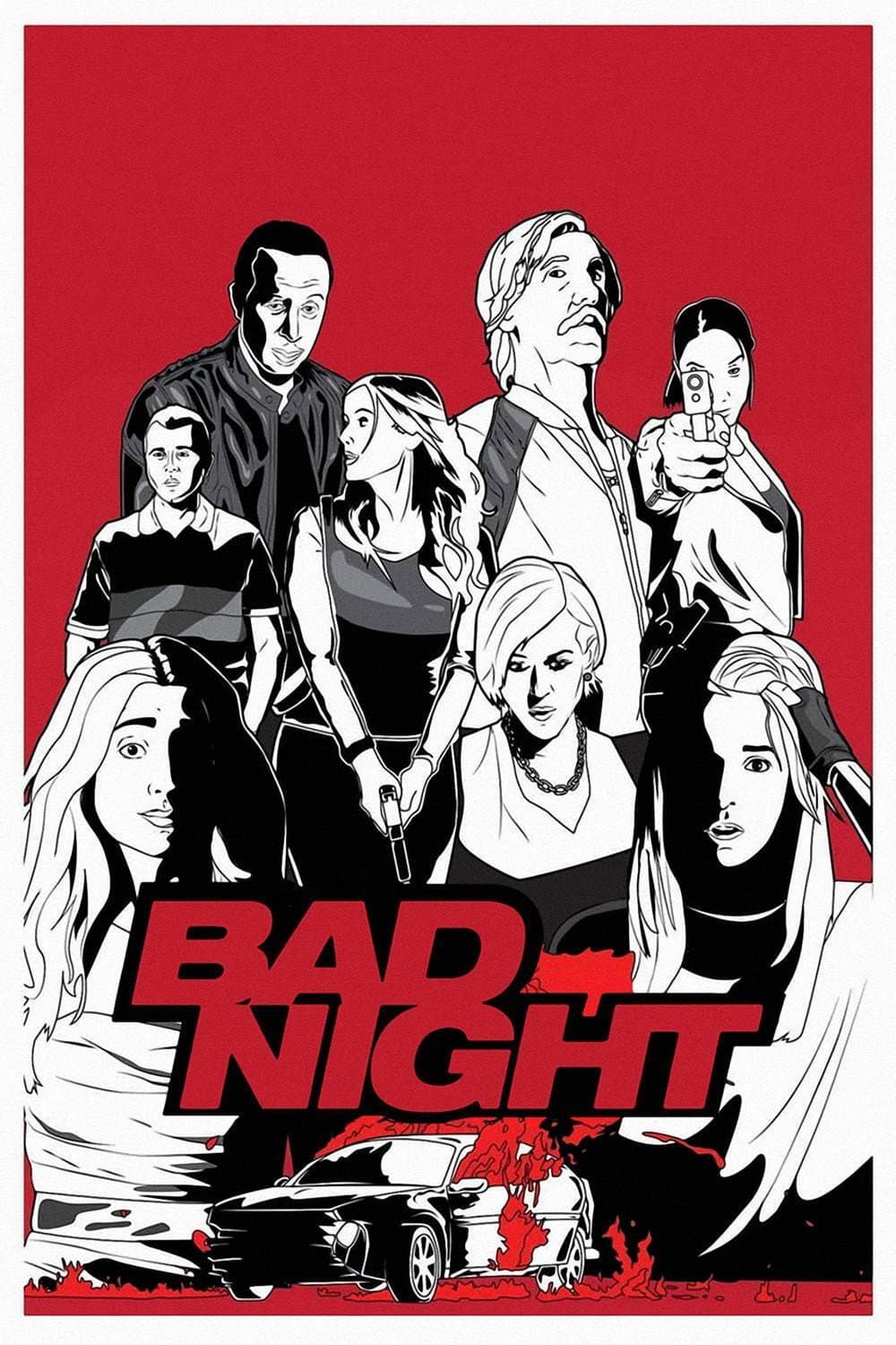 Bad Night backdrop