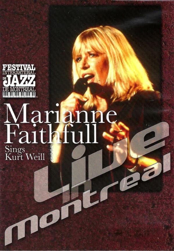 Marianne Faithfull Sings Kurt Weill backdrop