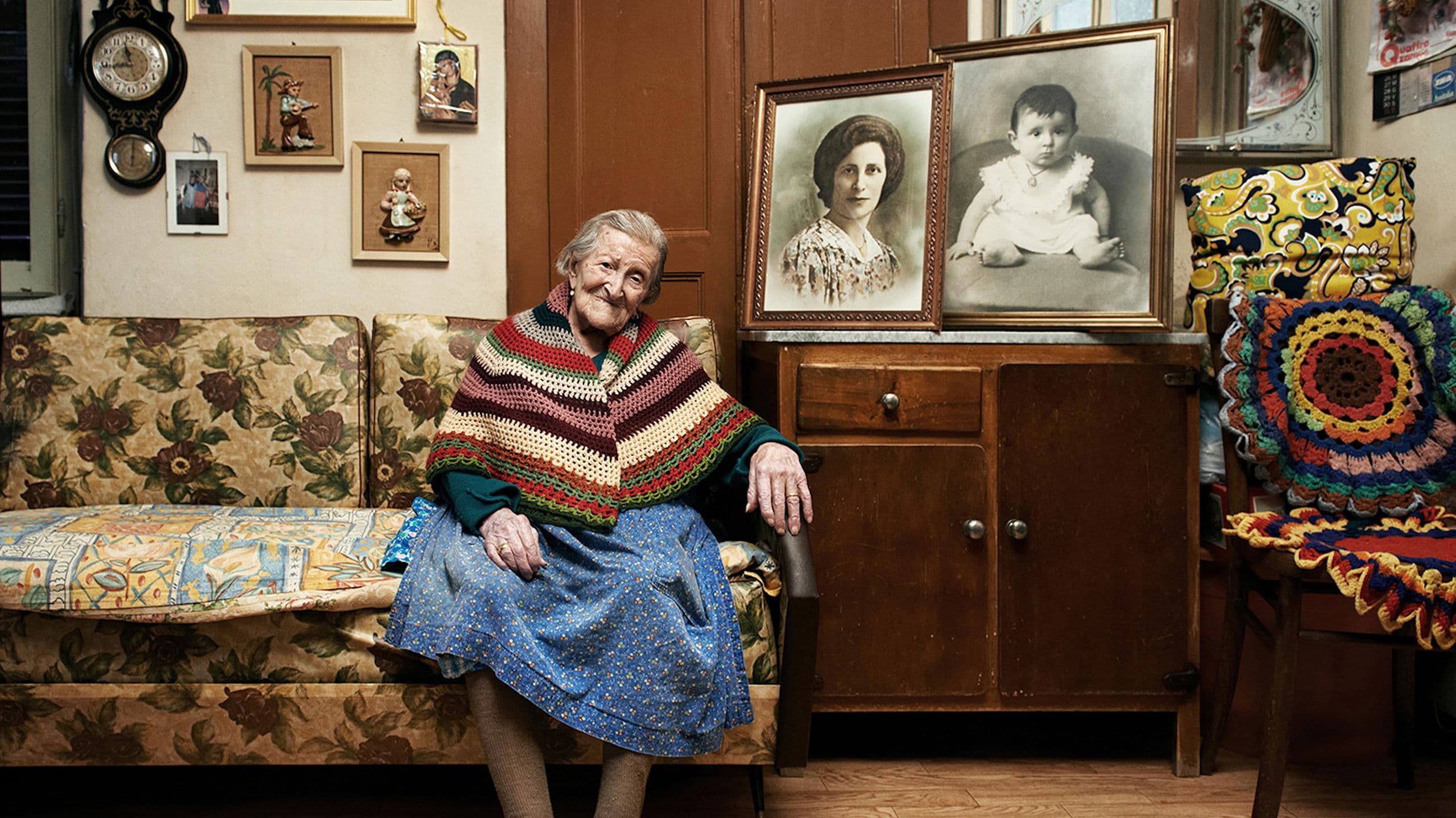 The Oldest Person in the World backdrop