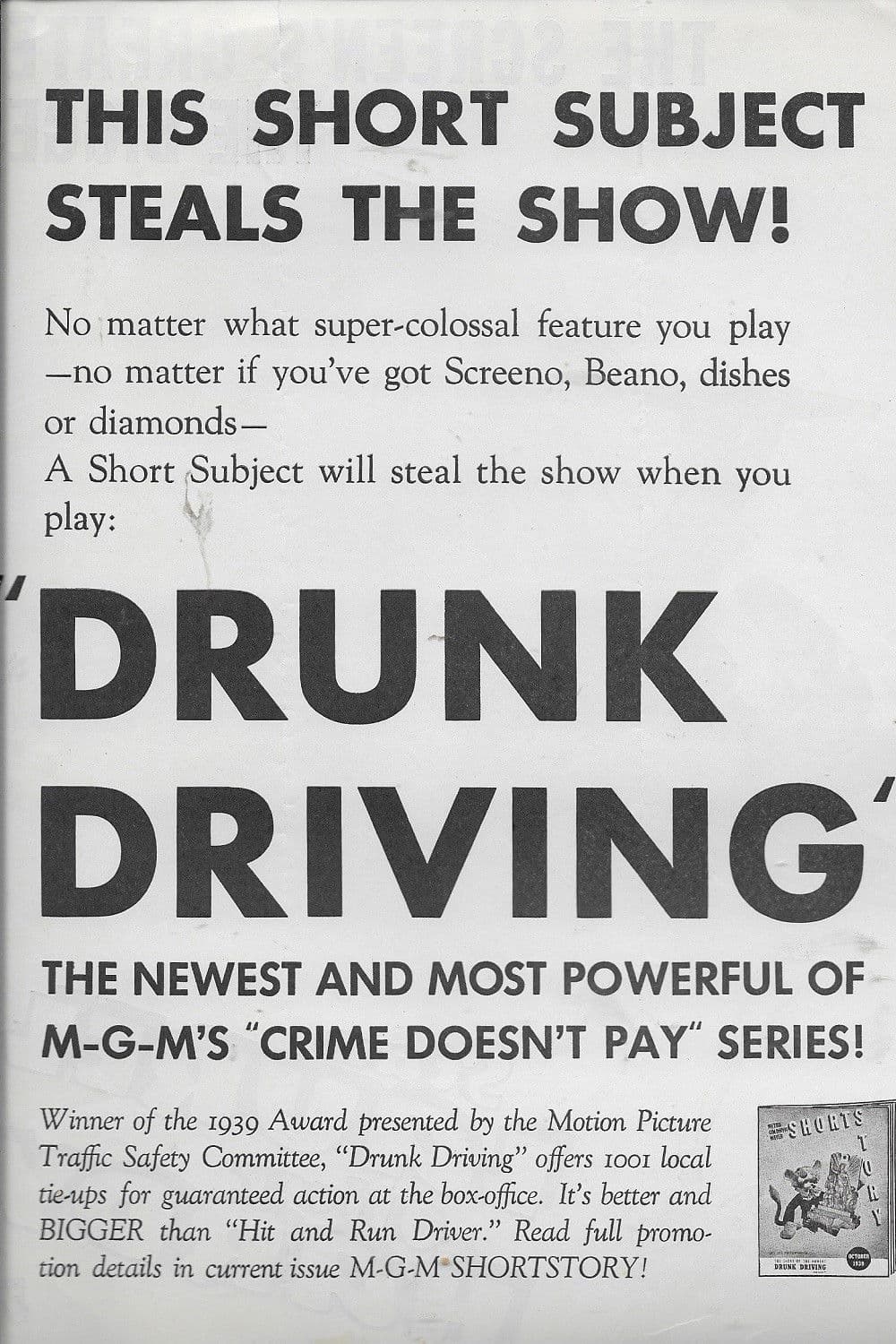 Drunk Driving backdrop