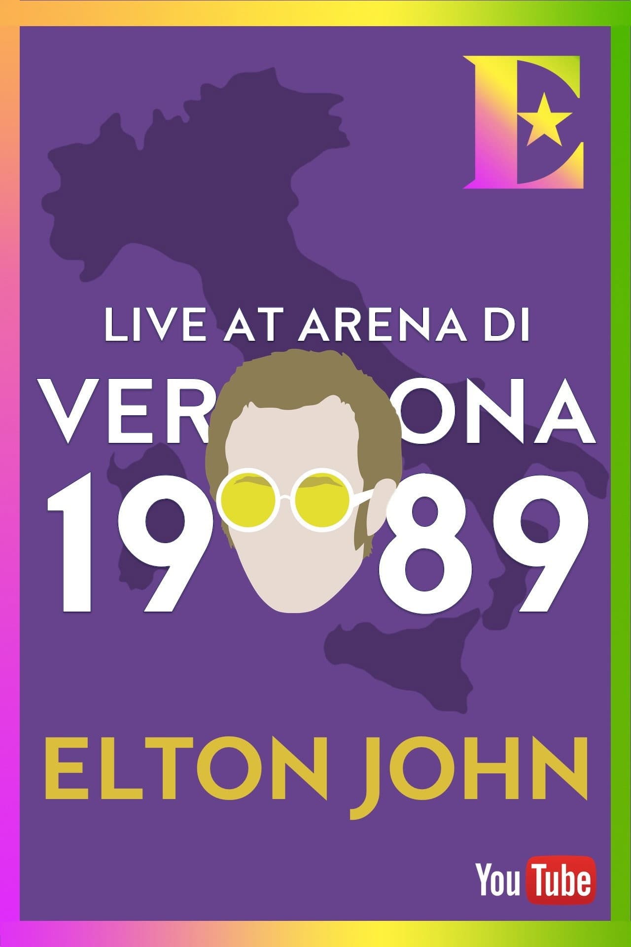 Elton John - Arena di Verona, Italy backdrop