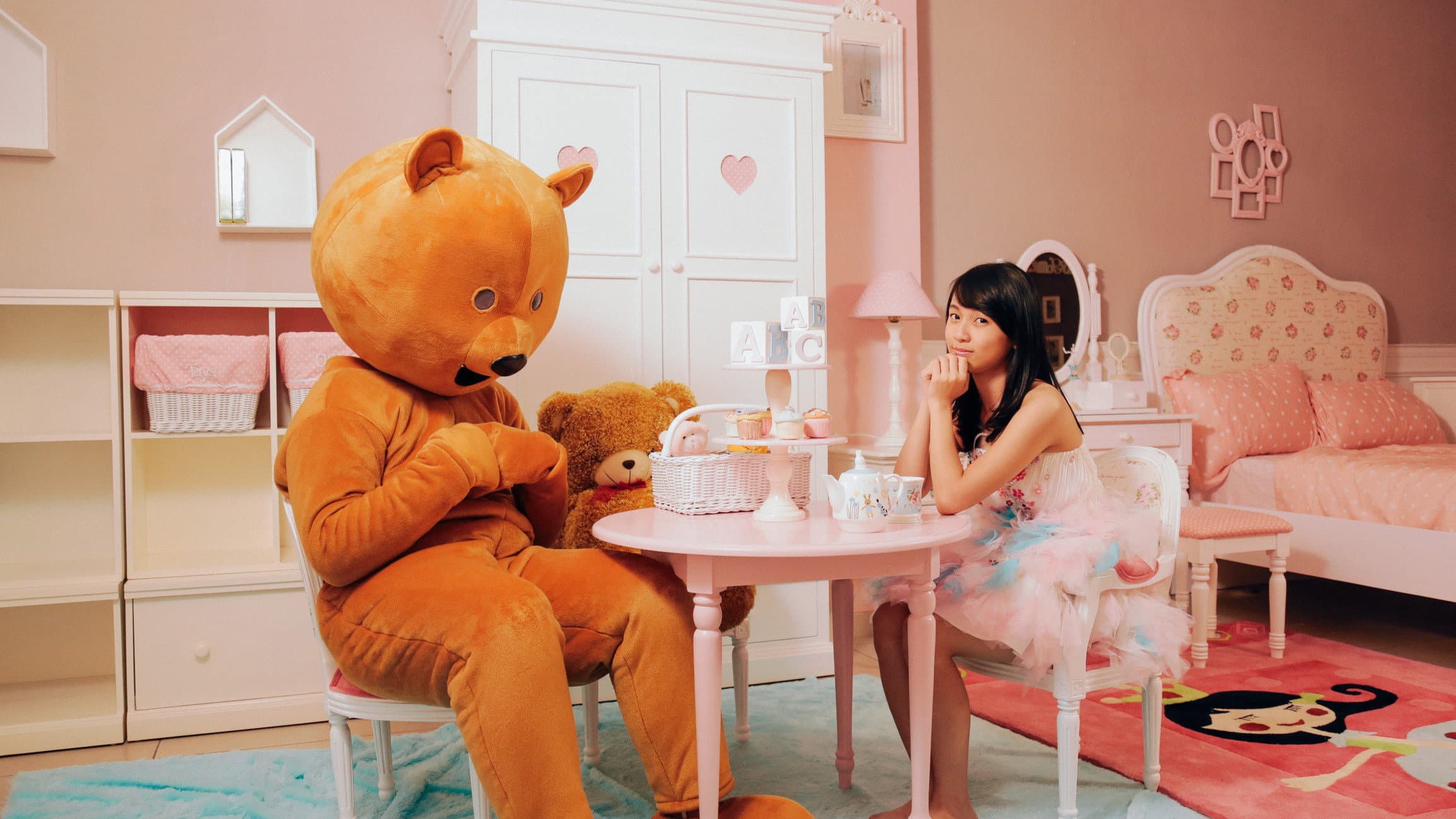 My Little Bear backdrop