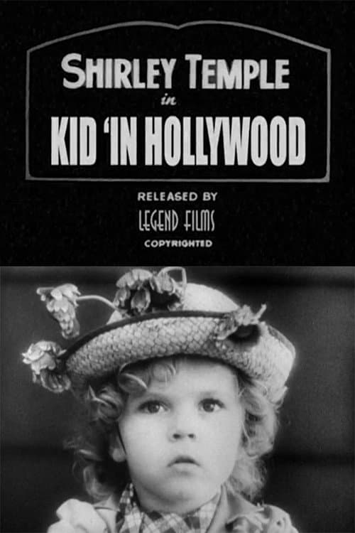 Kid in Hollywood backdrop