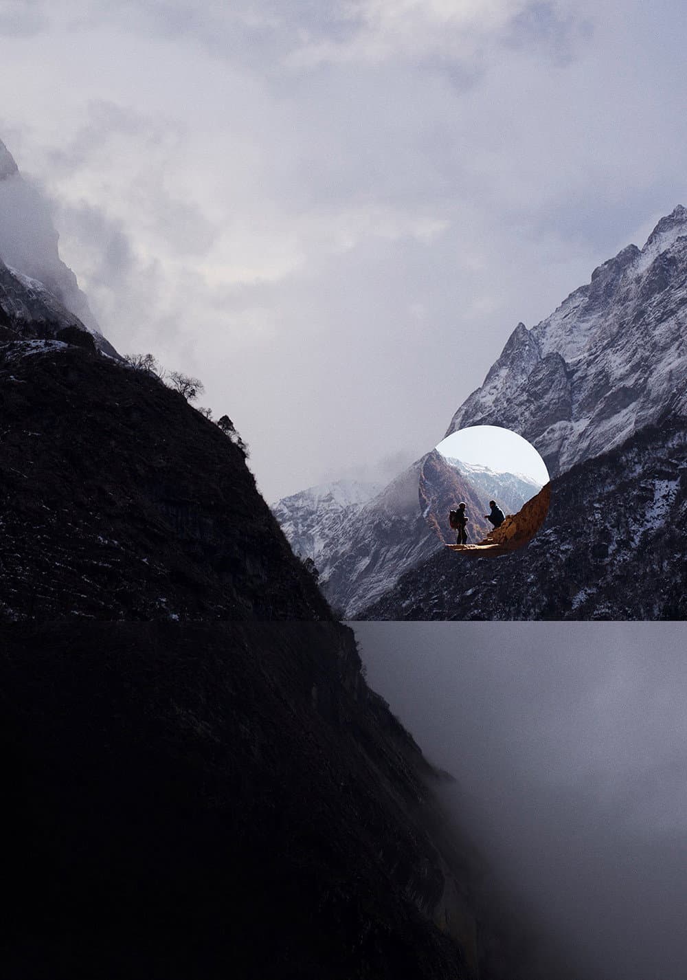 The Mountains Are a Dream That Call to Me backdrop