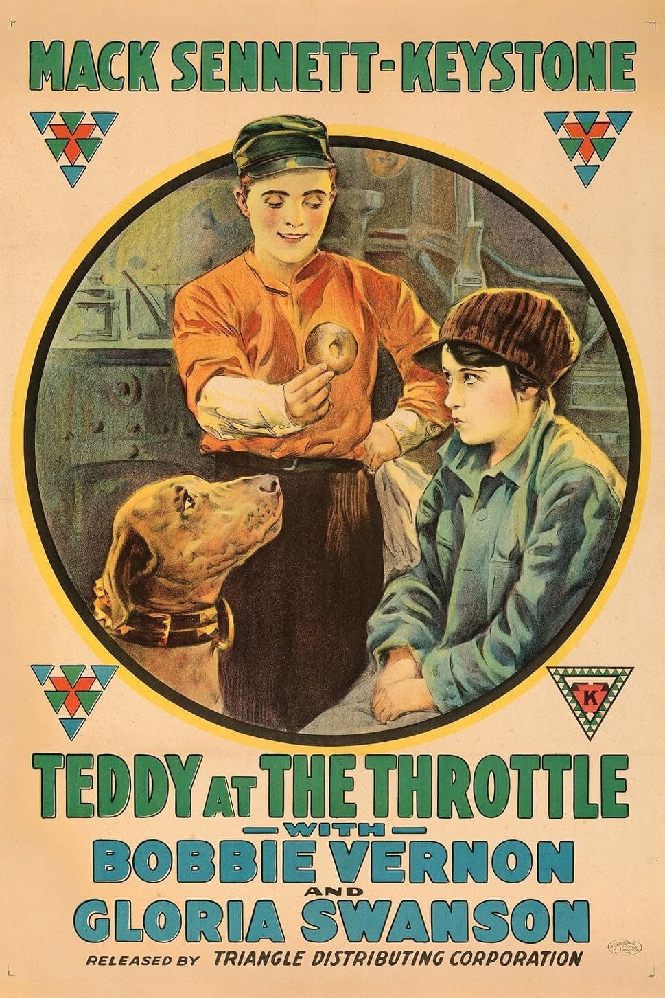 Teddy at the Throttle backdrop