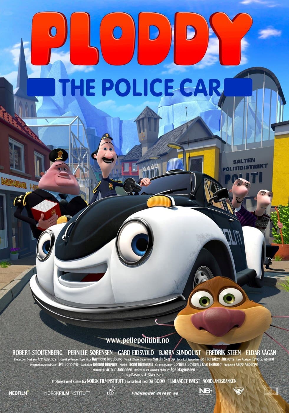 Ploddy the Police Car Makes a Splash backdrop