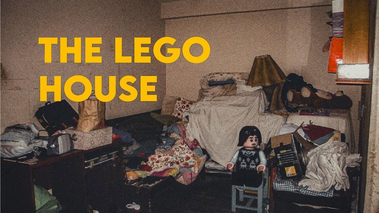 The Lego House backdrop
