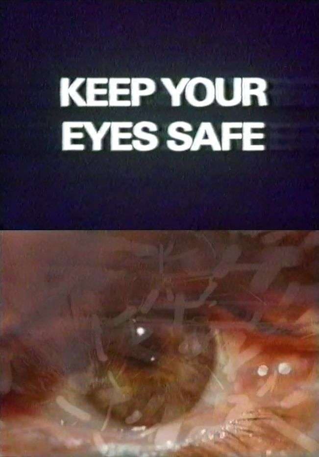 Keep Your Eyes Safe backdrop