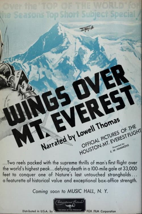 Wings Over Everest backdrop
