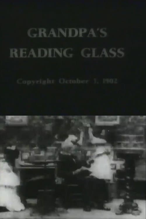 Grandpa's Reading Glass backdrop
