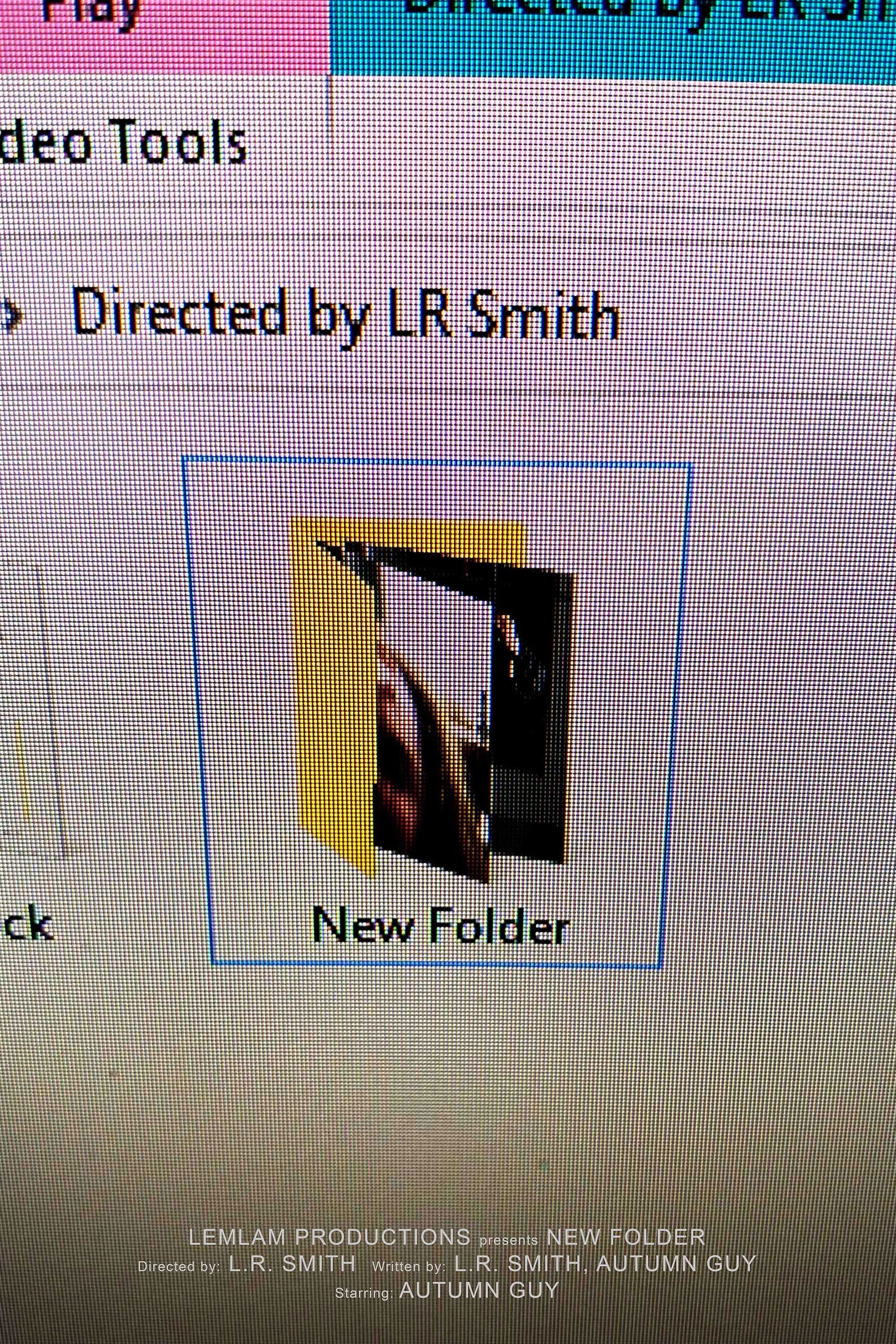 New Folder backdrop