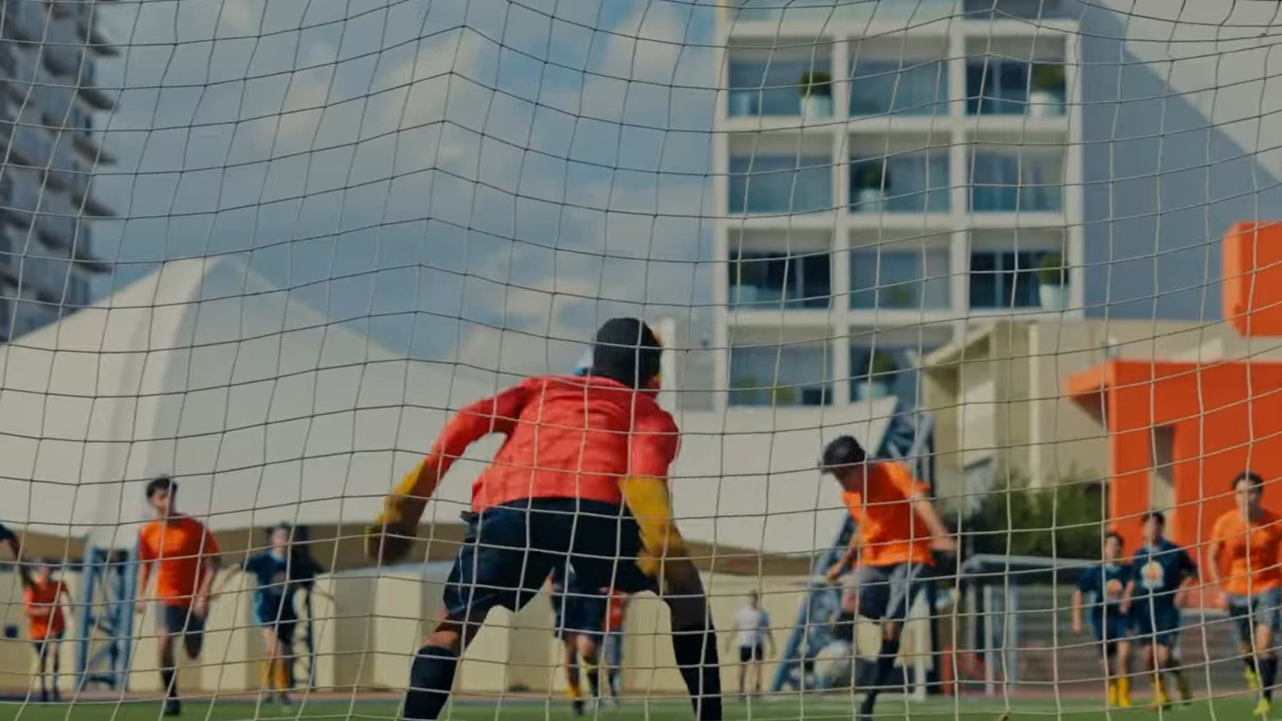 A Very Unlikely Goalkeeper backdrop