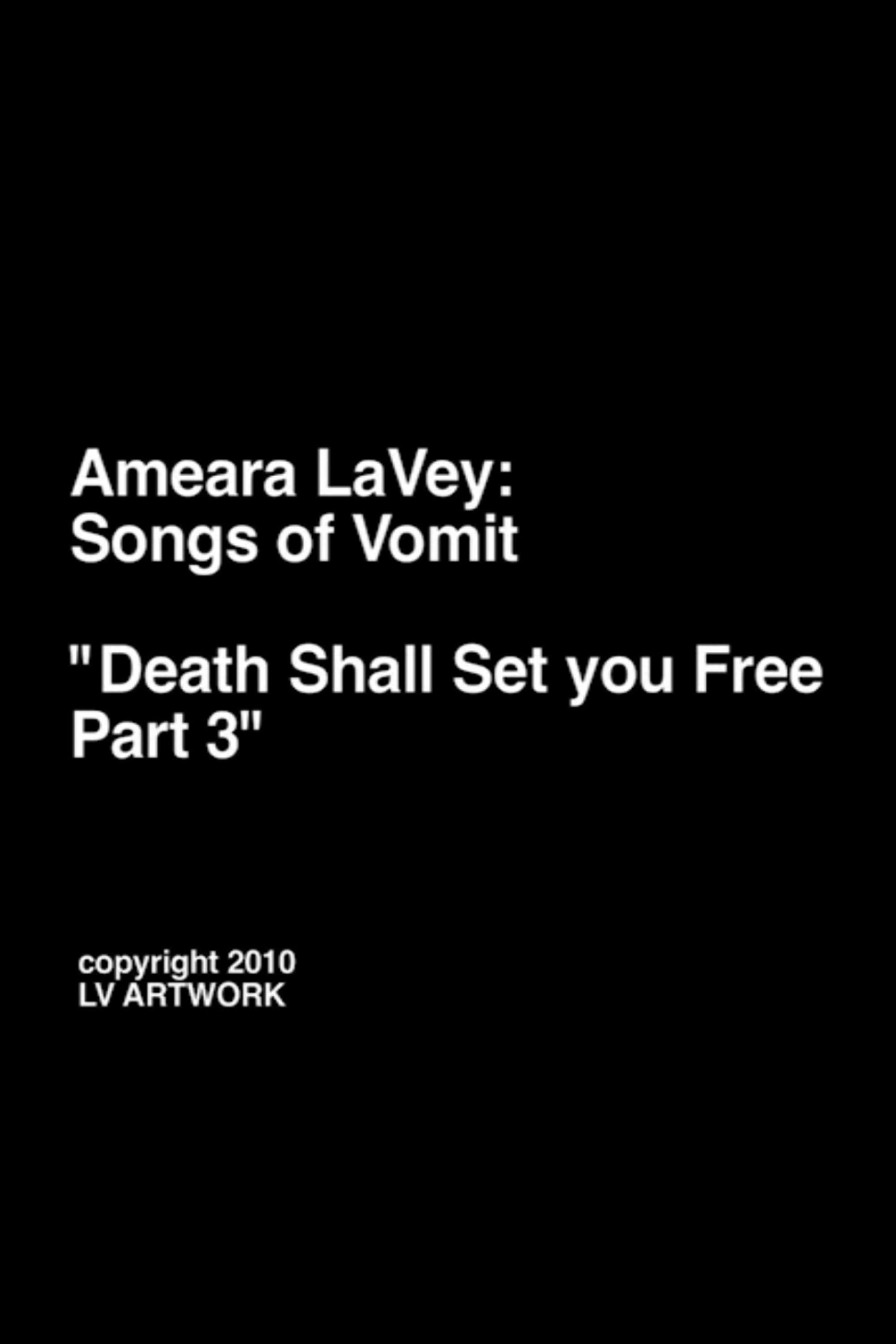 Ameara LaVey: Songs of Vomit "Death Shall Set you Free Part 3" backdrop
