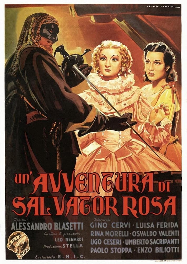 An Adventure of Salvator Rosa backdrop