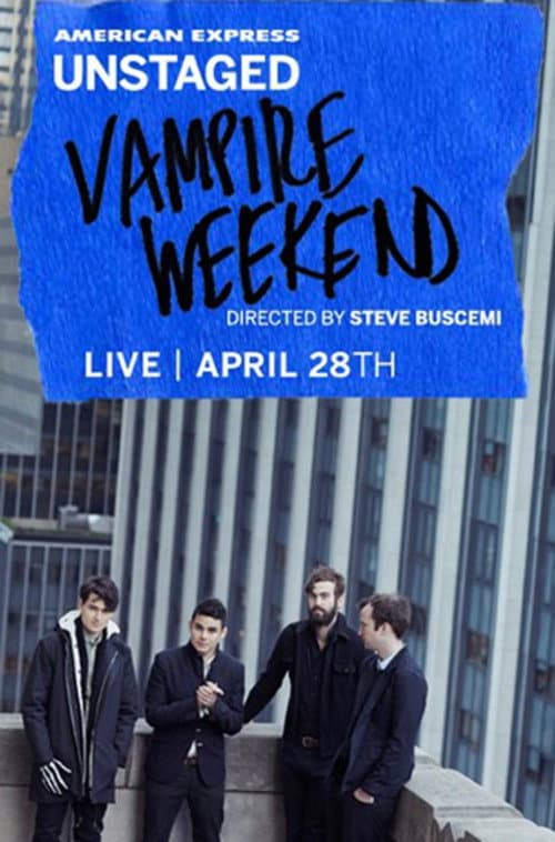 AMEX Unstaged Presents: Vampire Weekend backdrop