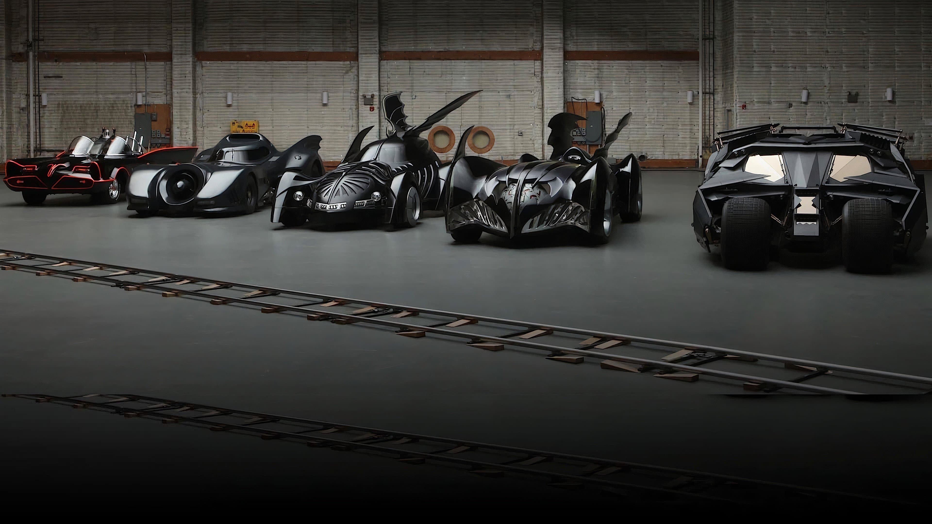 The Batmobile backdrop