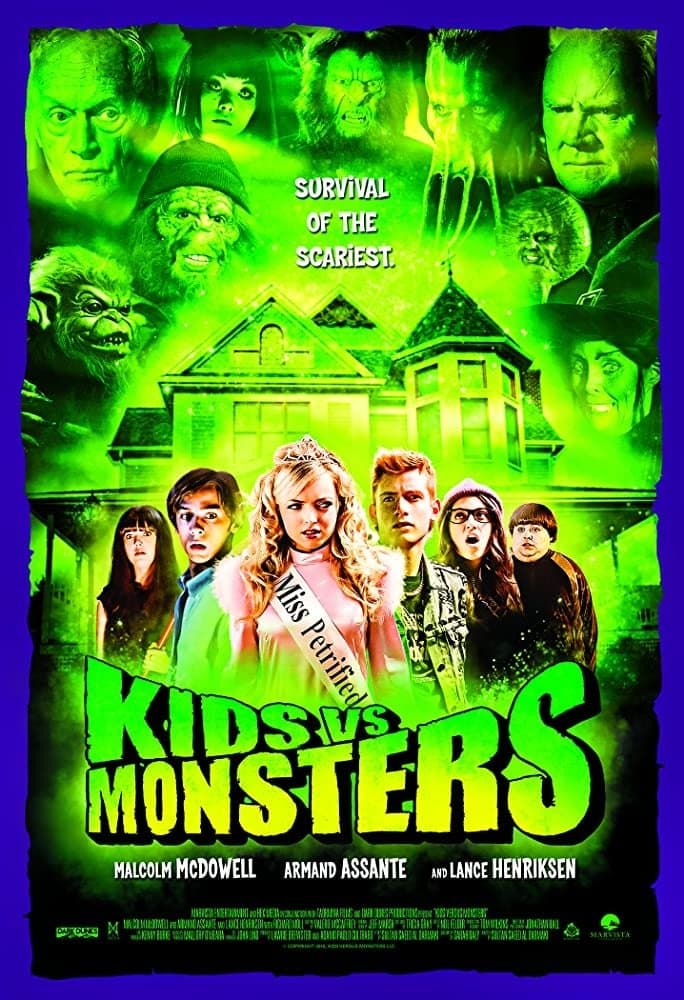 Kids vs Monsters backdrop